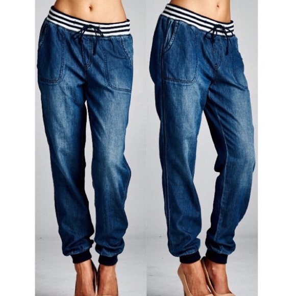 ginboutique Denim - ◾️Jogger Denim Pants